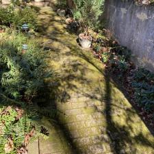 Brick Walkway Pressure Washing in Asheville, NC 1